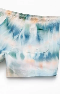 Pacsun Tie Dye 4.5" Swim Trunks