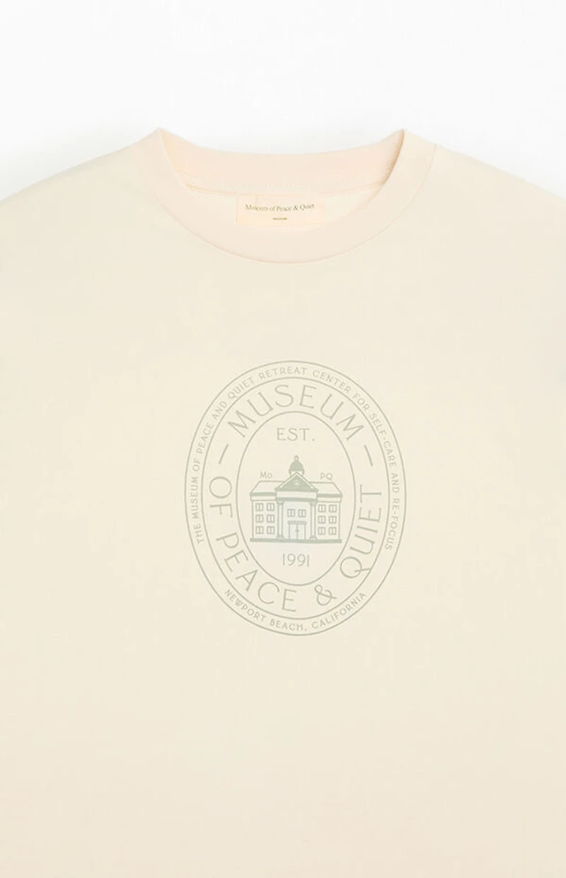 MUSEUM OF PEACE & QUIET Retreat Center Long Sleeve T-Shirt