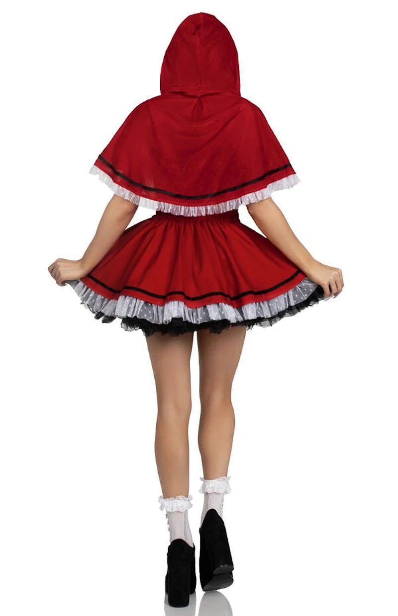 Leg Avenue Flirty Miss Red Riding Hood Costume