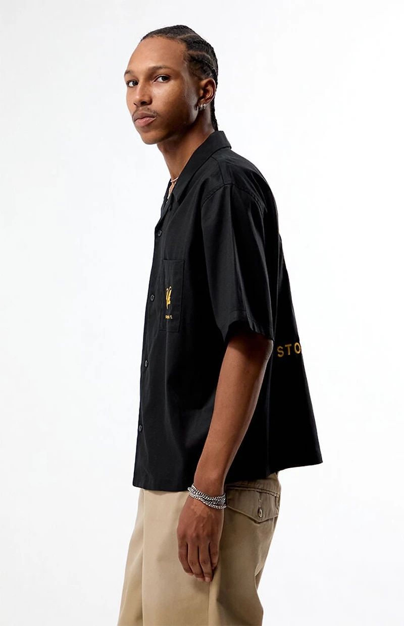 Pacsun Villa Chainstitch Camp Shirt