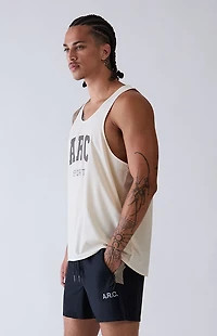 A.R.C. Grey Active Singlet Tank Top
