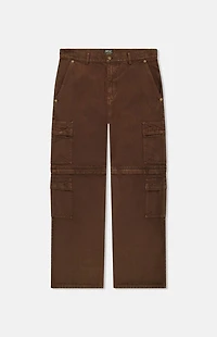 WeSC America Inc Chocolate Baggy Zip Off Cargo Pants