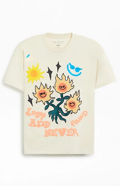 Pacsun Lost & Found Puff Graphic T-Shirt
