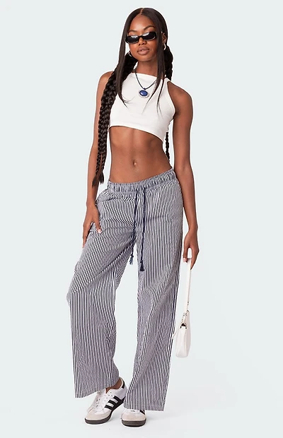 Edikted Seaside Striped Pants