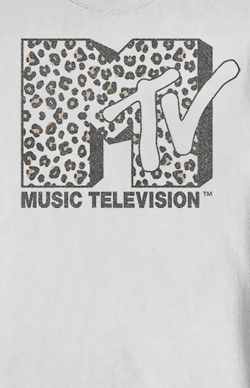 MTV Leopard Logo Sweatshirt