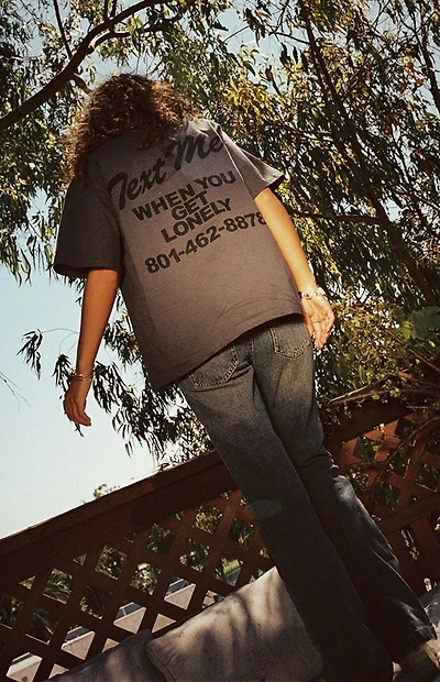 Lonely GHOST Text Me When You Get T-Shirt