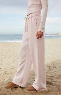 John Galt Pink Anastasia Baggy Sweatpants