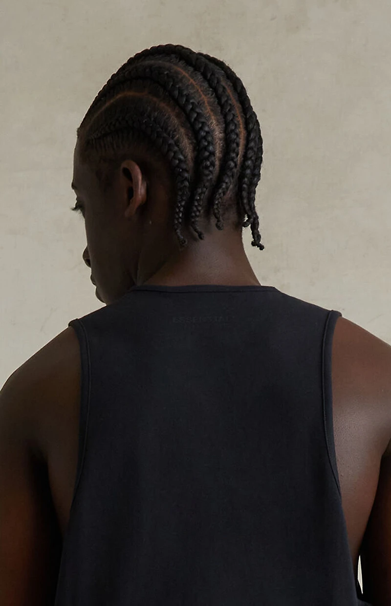 Fear of God ESSENTIALS Jet Black Tank Top