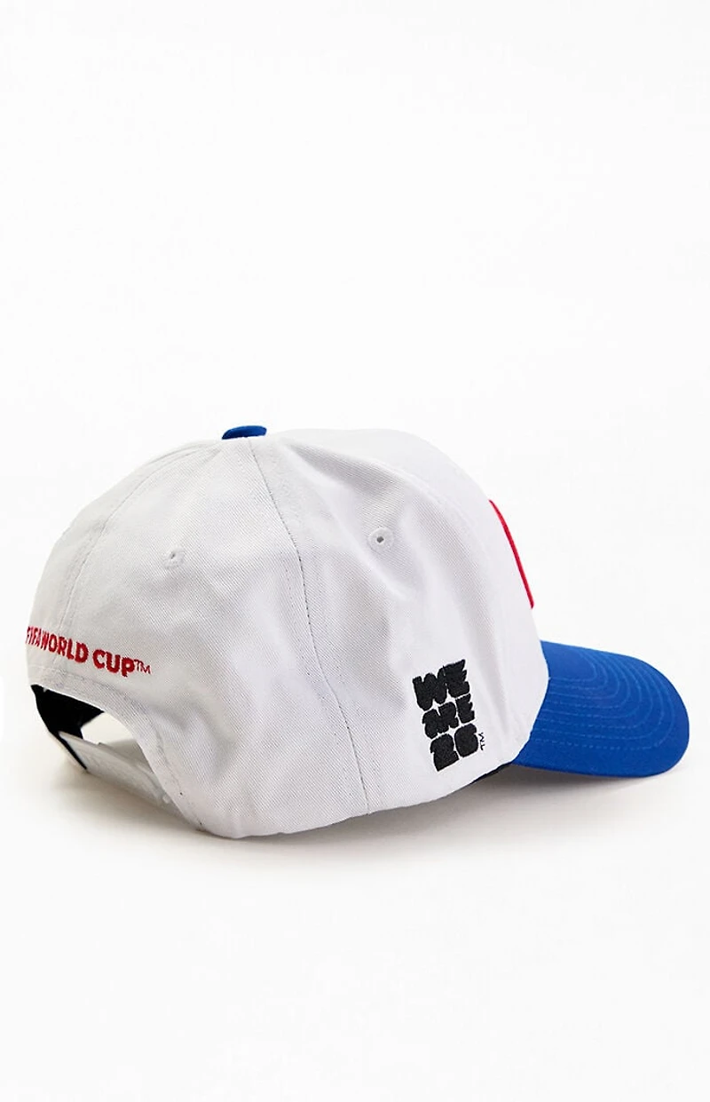 FIFA Embroidered France Pro Crown Snapback Hat