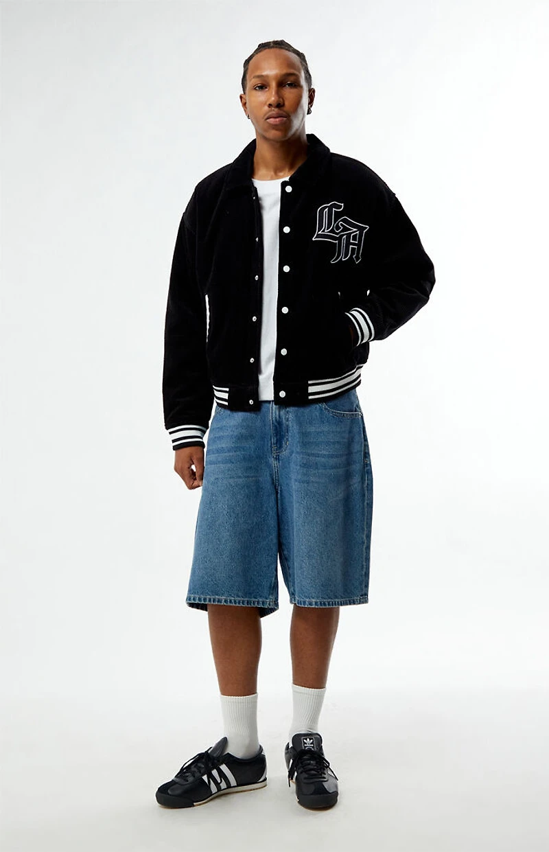 Pacsun City Corduroy Varsity Jacket