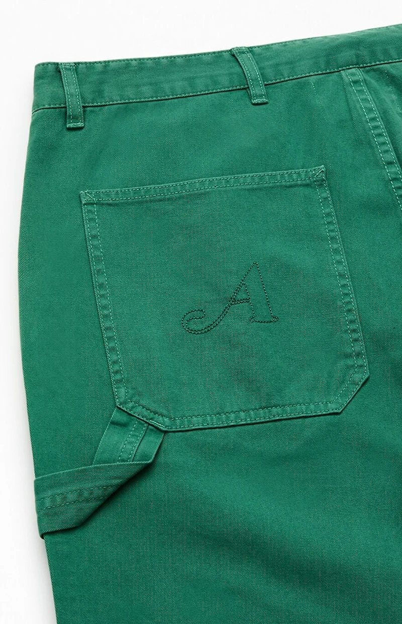 Awake NY Green Painter Carpenter Pants