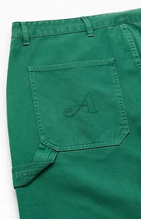 Awake NY Green Painter Carpenter Pants