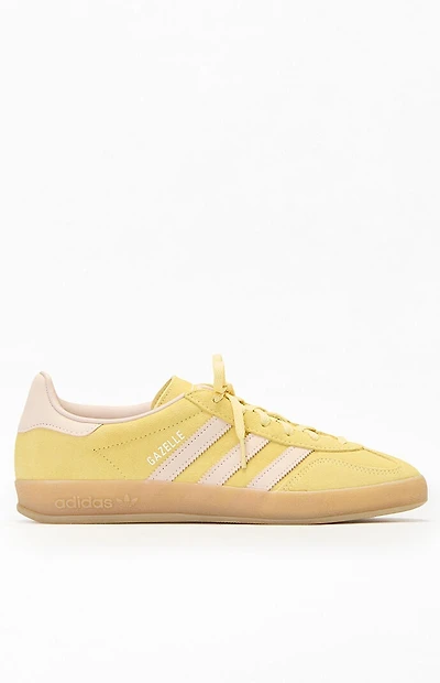 adidas Women’s Yellow Gazelle Indoor Sneakers