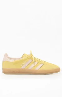 adidas Women’s Yellow Gazelle Indoor Sneakers