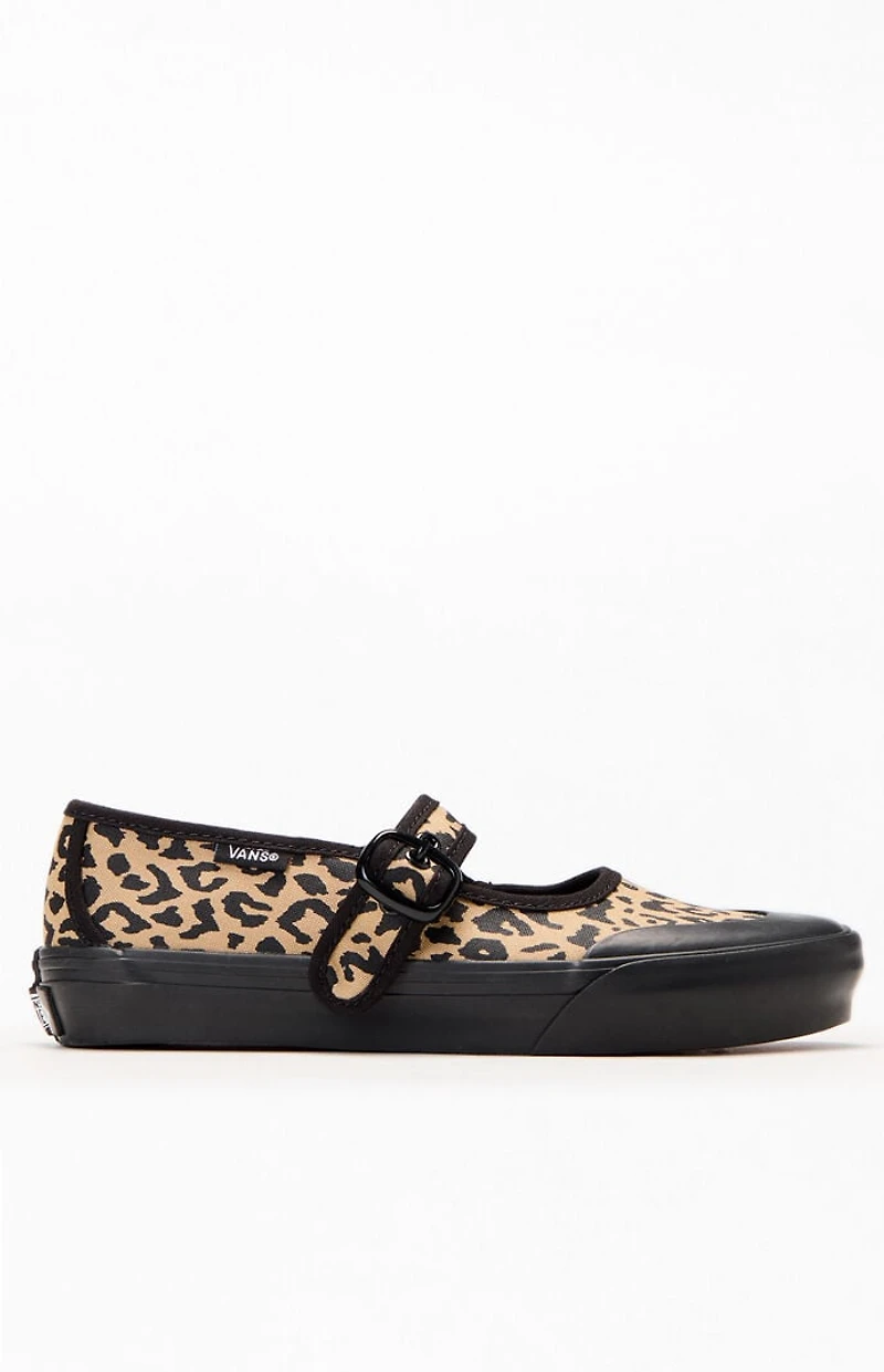 Vans Kids Leopard Mary Jane Shoes