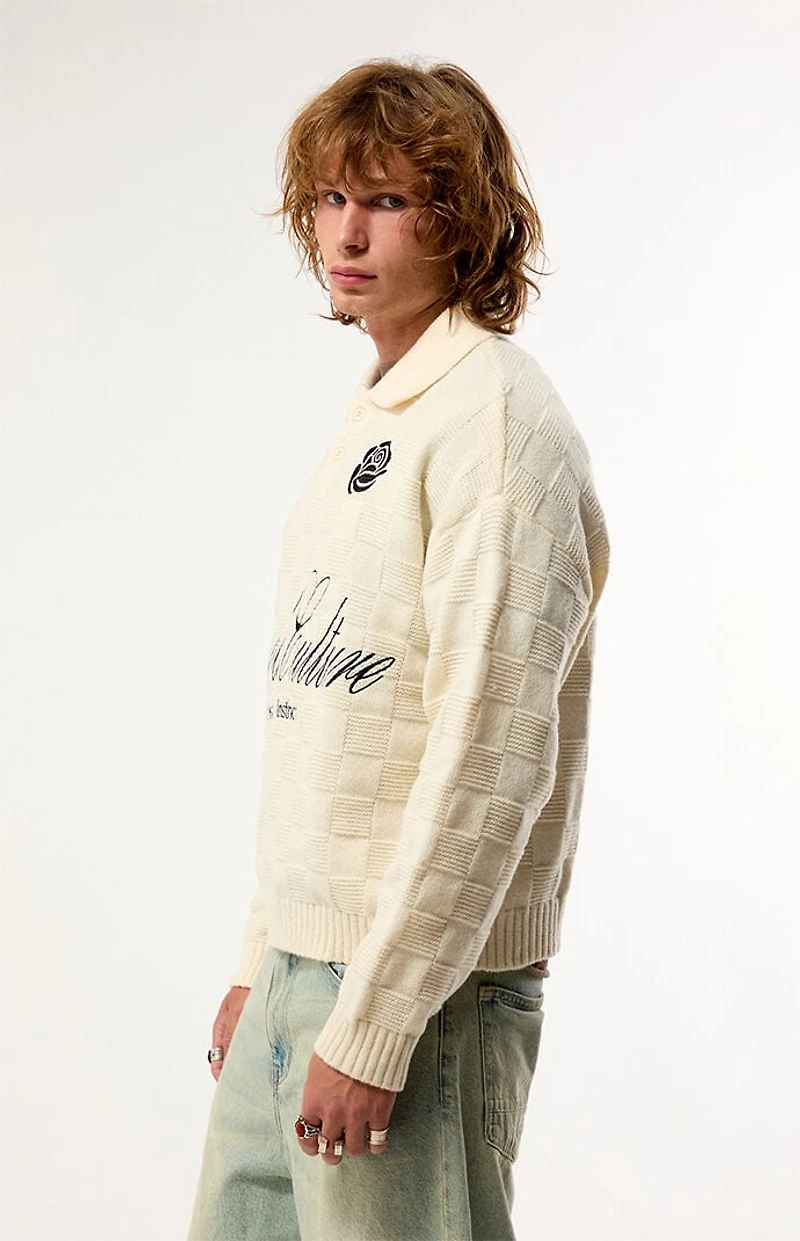 Pacsun Shared Culture Knit Polo Sweater