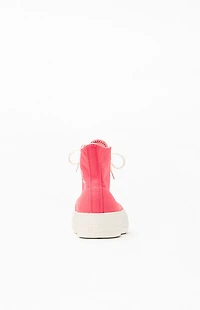 Converse Rose Chuck Taylor All Star Lift High Top Sneakers