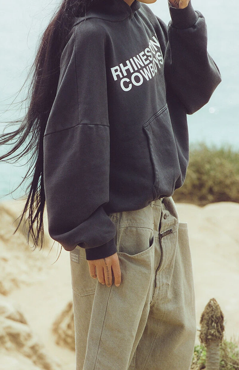 UNDER A BURNING SUN Rhinestone Cowboys Hoodie