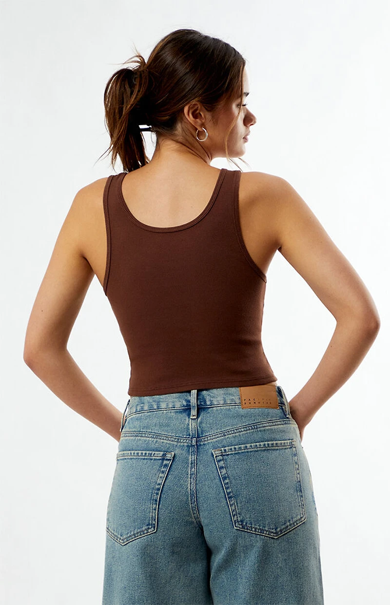 PS / LA 78 Star Cropped Tank Top