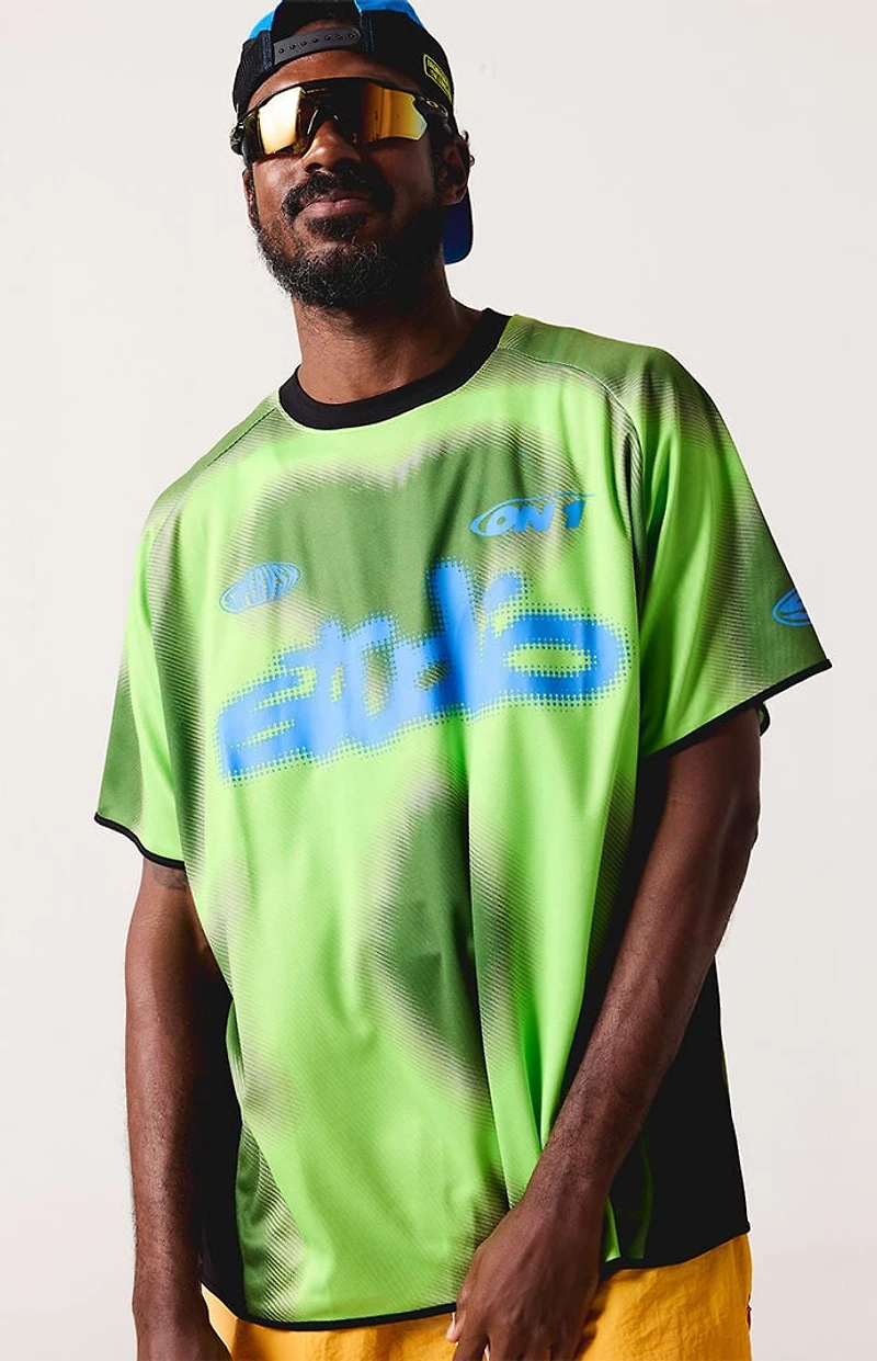 Studio by Supervsn Green Heat Map Short Sleeve Jersey