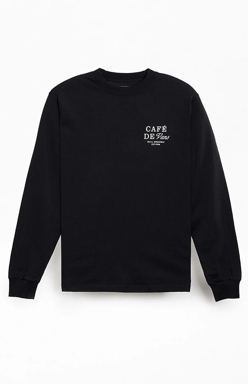 Vans Cafe De Long Sleeve T-Shirt