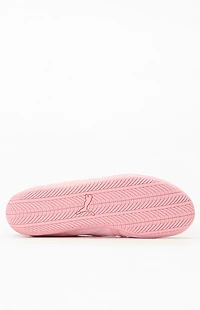 Puma Women's Pink Speedcat Ballet Python Sneakers