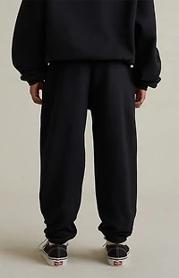 Fear of God ESSENTIALS Kids Jet Black Classic Fleece Sweatpants