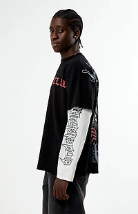 Netflix x Stranger Things Hellfire Club Dungeon Twofer Long Sleeve T-Shirt