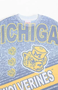 Mitchell & Ness Michigan Wolverines Playmaker T-Shirt