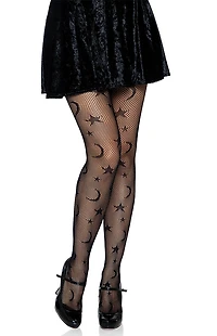 Leg Avenue Costume Celestial Fishnet Tights
