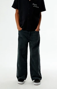 Pacsun Kids Corduroy Baggy Pants Black