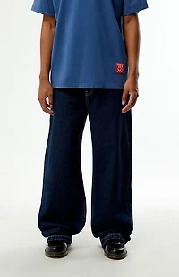 Pacsun Blake Extreme Baggy Jeans Dark Blue