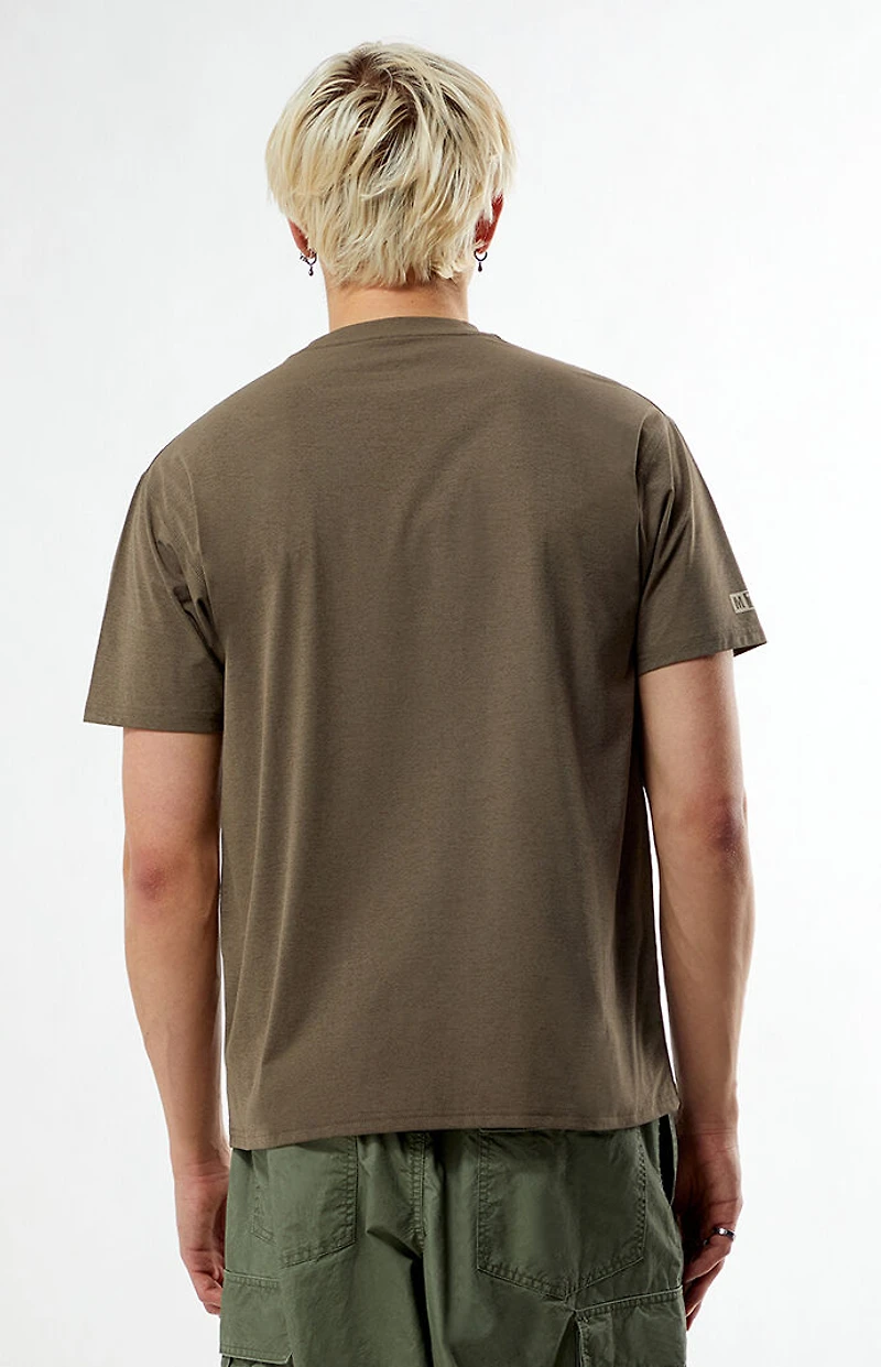 Vans Active Olive MTE Outline Hybrid T-Shirt