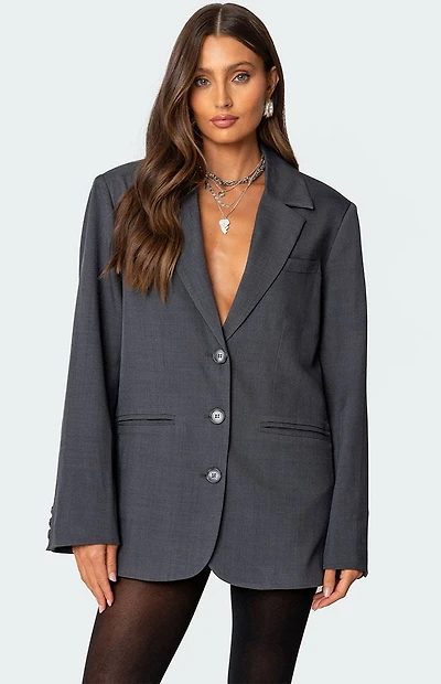 Edikted Kourtney Oversized Blazer