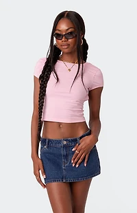 Edikted Bambi Open-Back T-Shirt