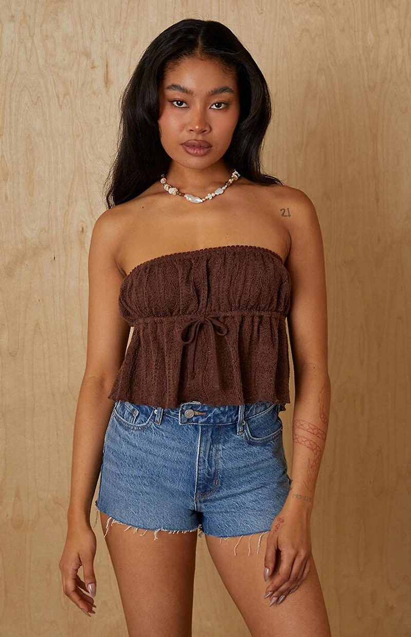 Your Favorite Lace Babydoll Tube Top
