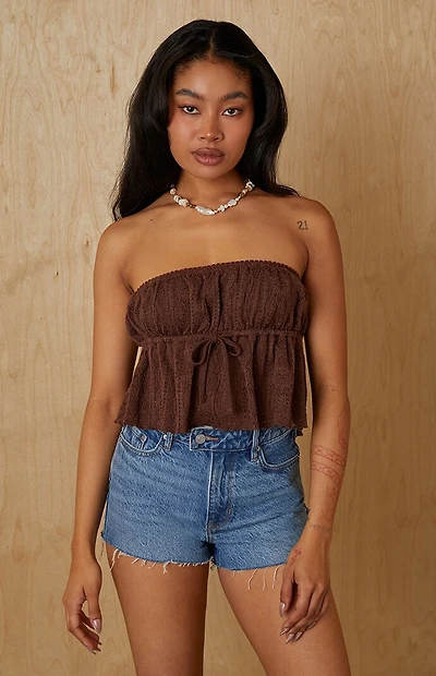 Your Favorite Lace Babydoll Tube Top