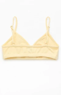John Galt Yellow Polina Bralette