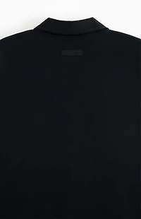 Fear of God ESSENTIALS Jet Black Long Coat