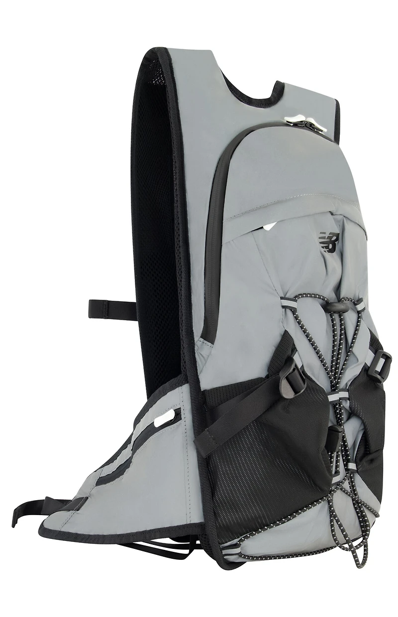 New Balance Gray Performance 15L Hydration Backpack
