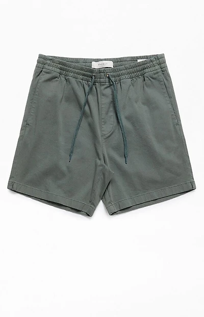 Pacsun Green Volley Shorts