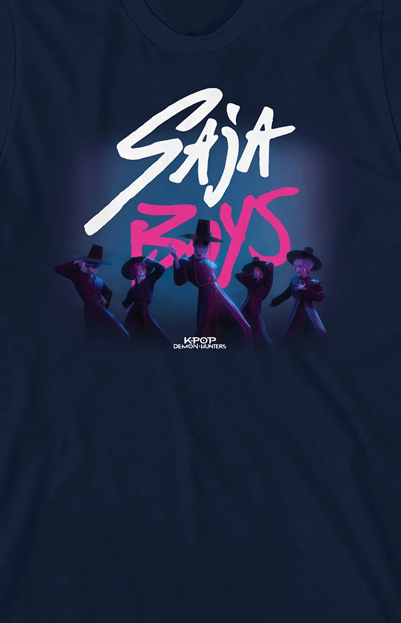 Kids K-Pop Demon Hunters Saja Boys T-Shirt