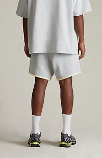 Fear of God ESSENTIALS Light Heather Grey Running Shorts