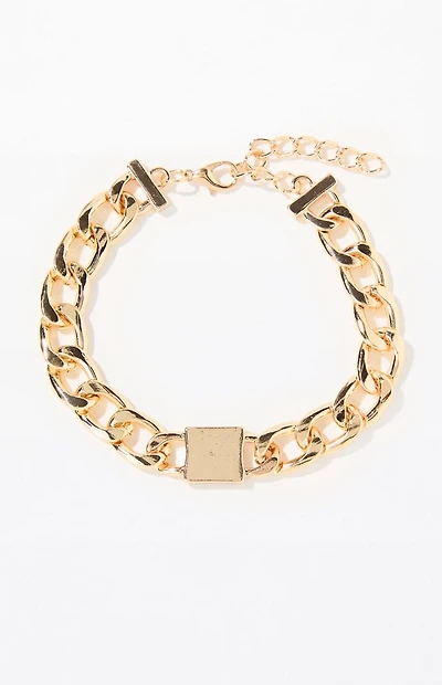 Pacsun Gold Chain Link Bracelet