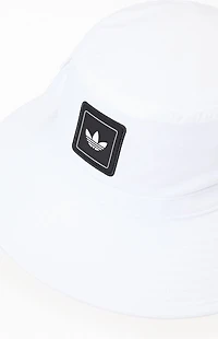 adidas White Utility 3.0 Boonie Bucket Hat