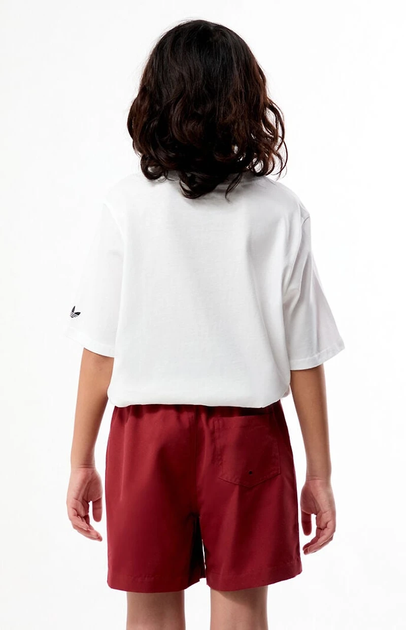 Pacsun Kids Solid 4.5" Swim Trunks