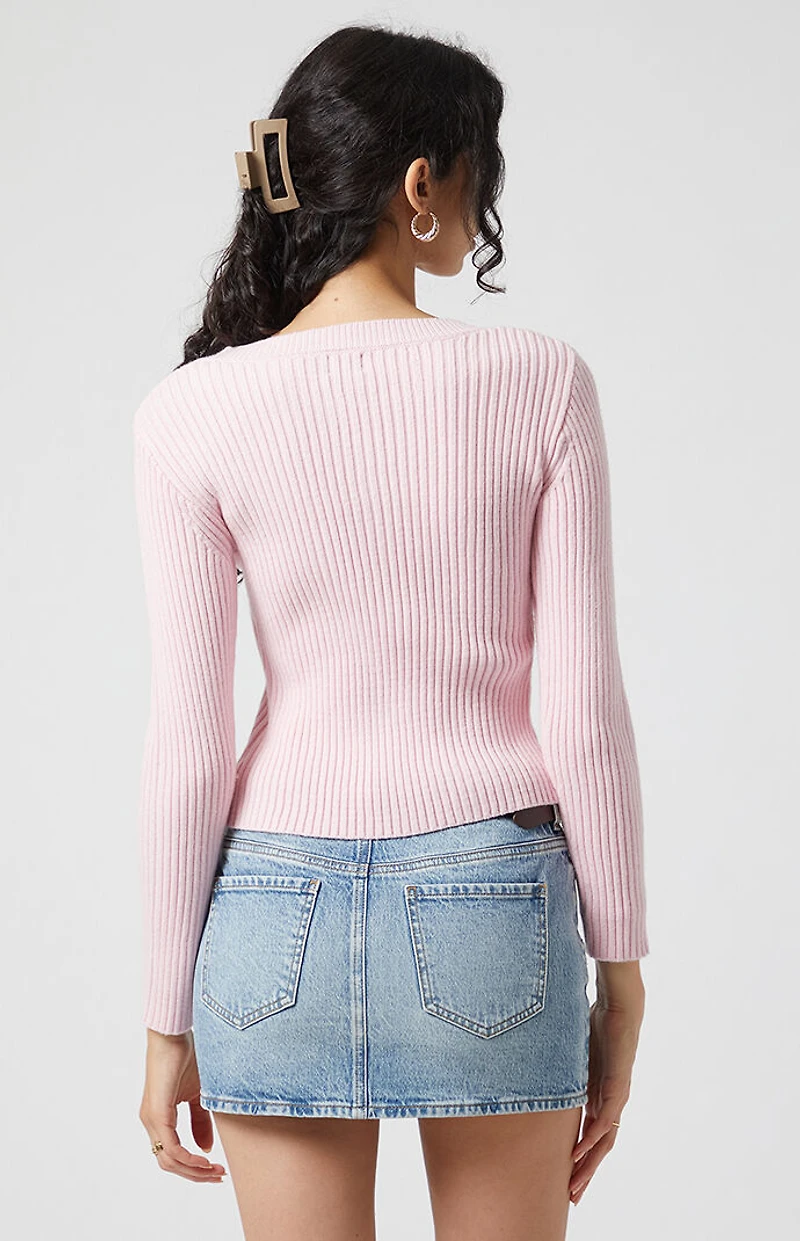 Beverly and Beck Argyle Knit Cardigan