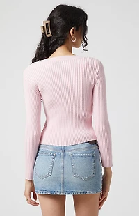 Beverly and Beck Argyle Knit Cardigan