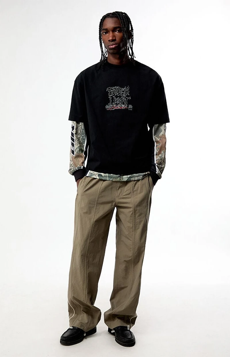 Pacsun Fallen Light Cropped Boxy T-Shirt