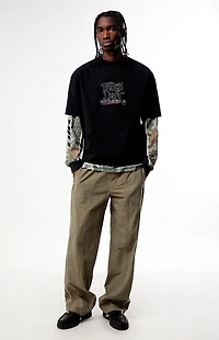 Pacsun Fallen Light Cropped Boxy T-Shirt